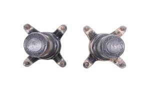 Polaris - 95 Polaris 300 4x4 Front Wheel Hubs & Rotors Left & Right - Image 2