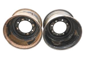 Polaris - 12 Polaris Ranger Crew 800 4x4 Rear Wheels Rims 4/156 12X8 - Image 2