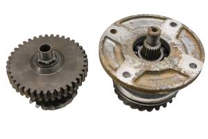 Yamaha - 02 Yamaha Grizzly 660 4x4 Transmission Bevel Gears Output Shaft YFM660F - Image 2