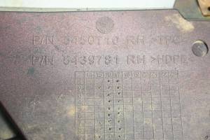 Polaris - 18 Polaris RZR XP Turbo Rear Side Covers Panels Fenders Left & Right - Image 4