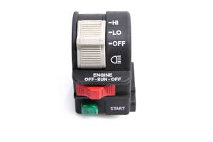 08 Polaris Outlaw 450 S Headlight On Off Handlebar Start Switch