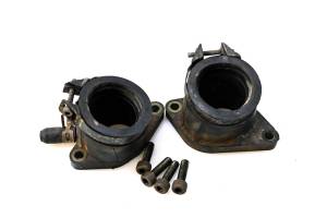 03 Yamaha Raptor 660 2x4 Intake Manifold Carburetor Boots YFM660R