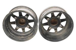 Polaris - 08 Polaris RZR 800 EFI 4x4 Front Wheels Rims 12X6 4/156 - Image 2