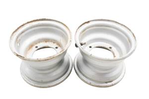 Polaris - 08 Polaris Outlaw 50 2x4 Rear Wheels Rims 7X5 4/110 - Image 1