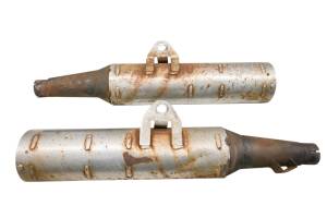 Kawasaki - 87 Kawasaki Ninja 500 Right & Left Muffler Pipes EX500A - Image 2