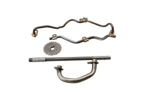 08 Kawasaki Vulcan 900 Classic Engine Oil Lines VN900