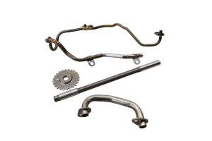 Kawasaki - 08 Kawasaki Vulcan 900 Classic Engine Oil Lines VN900 - Image 2