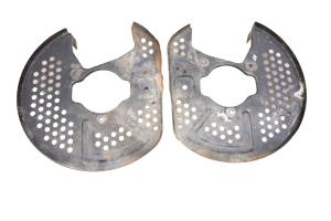 00 Suzuki Quadmaster 500 4x4 Front Brake Guard Covers LTA500F