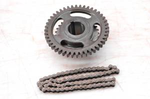 Yamaha - 05 Yamaha Grizzly 660 4x4 Crank Gear & Chain YFM660F - Image 2