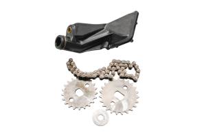 17 Polaris Sportsman 450 HO Oil Pickup Tube & Pump Chain Sprockets