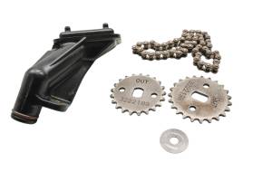 Polaris - 17 Polaris Sportsman 450 HO Oil Pickup Tube & Pump Chain Sprockets - Image 3