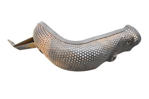 Suzuki - 97 Suzuki LTF250 Exhaust Heat Mud Shield Guard Cover Quadrunner 250 - Image 5