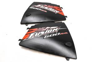 Polaris - 06 Polaris 600 HO Fusion Side Covers Panels Fenders Left & Right 121" - Image 2