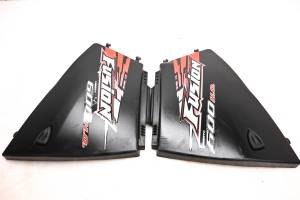 Polaris - 06 Polaris 600 HO Fusion Side Covers Panels Fenders Left & Right 121" - Image 3