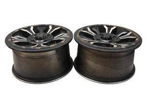 Yamaha - 16 Yamaha YXZ1000R EPS 4x4 Rear Beadlock Wheels Rims 4/110 14X8 For Parts - Image 3