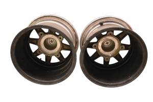 Polaris - 13 Polaris RZR 800 EFI EPS 4x4 Rear Wheels Rims 4/156 12X8 - Image 2