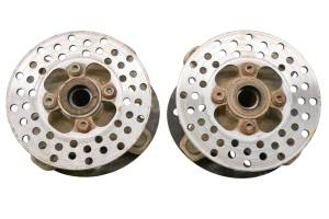 Yamaha - 88 Yamaha Warrior 350 Front Wheel Hubs & Rotors Left & Right YFM350X - Image 2