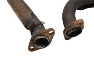 Kawasaki - 10 Kawasaki Teryx 750 4x4 Front & Rear Header Exhaust Head Pipe KRF750 - Image 3