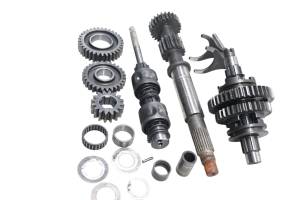 Suzuki - 00 Suzuki Quadmaster 500 4x4 Transmission Shift Forks & Drum LTA500F - Image 2