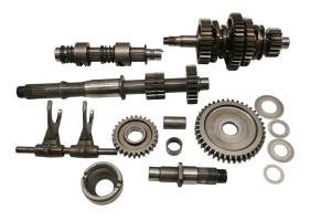 Suzuki - 03 Suzuki Vinson 500 4x4 Transmission Shift Forks & Drum LTA500F - Image 2