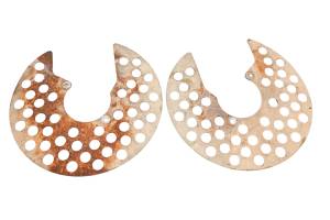 00 Yamaha Big Bear 400 4x4 Brake Guard Covers YFM400F