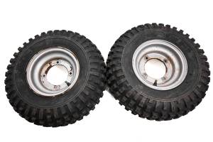 04 Polaris Predator 50 2x4 Rear Wheels Rims & Tires 7X5.5 4/110