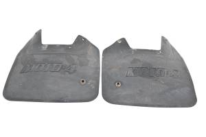 Yamaha - 97 Yamaha Badger 80 Front Fender Mud Guards Flaps YFM80 - Image 2