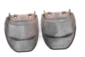 00 Yamaha Grizzly 600 4x4 Front Cv Boot Guards Left & Right YFM600F