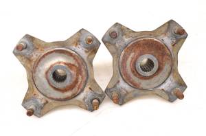 Suzuki - 95 Suzuki King Quad 300 4x4 Front Wheel Hubs Left & Right LTF4WDXS - Image 2