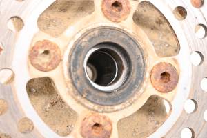 Yamaha - 05 Yamaha Raptor 350 2x4 Front Wheel Hub & Rotor Left Right YFM350R - Image 5