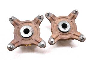 02 Polaris Sportsman 700 4x4 Front Wheel Hubs Left & Right