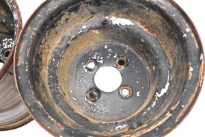 Polaris - 91 Polaris Trail Boss 350L 4x4 Rear Wheels Rims 12X6 4/4 - Image 3