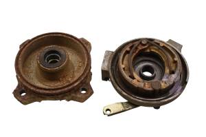 Polaris - 07 Polaris Outlaw 90 Front Left Brake Drum & Housing - Image 2