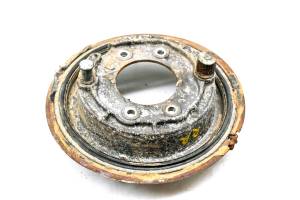 Suzuki - 99 Suzuki Quadrunner 250 4x4 Rear Brake Drum Plate LTF250F - Image 2