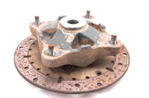 Polaris - 07 Polaris Sportsman 450 4x4 Front Wheel Hub & Rotor Left Right - Image 3