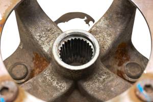 Yamaha - 05 Yamaha Kodiak 400 4x4 Rear Wheel Hub & Rotor Left Right YFM400F - Image 4