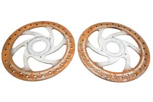 22 Can-Am Ryker 600 ACE Front Brake Rotors Disc