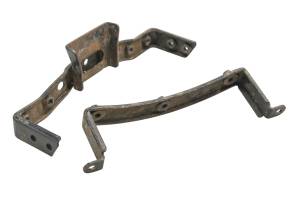08 Can-Am DS250 2x4 Fuel Tank Straps Brackets Mounts
