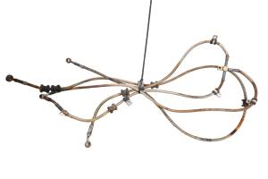 04 Can-Am Quest Max 650 4x4 Brake Lines Front & Rear Bombardier