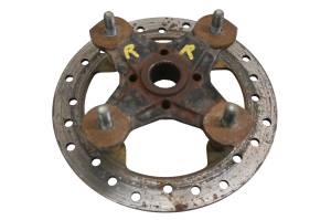 Can-Am - 18 Can-Am Outlander Max 650 XT 4x4 Front Or Rear Wheel Hub & Rotor Left Or Right - Image 1