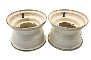 Suzuki - 97 Suzuki Quadsport 80 2x4 Front Wheels Rims 8X5.5 3/120 LT80 - Image 3