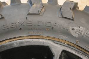 Can-Am - 18 Can-Am Outlander Max 650 XT 4x4 Front Wheels Rims & Tires 4/137 14X6.5 Cst Stag 26X9R14 - Image 6