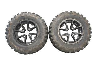 18 Can-Am Outlander Max 650 XT 4x4 Rear Wheels Rims & Tires 4/137 14X8.5 Cst Stag 26X11R14