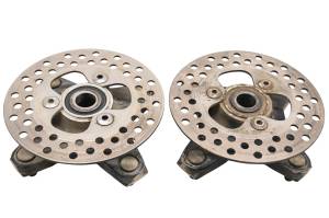 Suzuki - 08 Suzuki LTR450R Front Wheel Hubs & Rotors Left & Right Quadracer 450 - Image 2