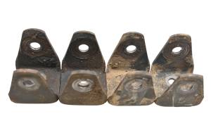 08 Can-Am DS450 Frame Lower A-Arm Brackets Mounts