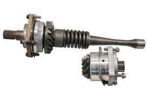 04 Kawasaki KFX700 2x4 Transmission Bevel Gears Output Shaft V-Force