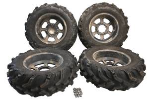 ITP - 12 Polaris Sportsman 500 HO 4x4 Front & Rear Wheels Rims & Tires 4/156 27X9-14 27X11-14 Mudlite ITP - Image 2