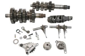 08 Kawasaki KFX450R Transmission Shift Forks & Drum