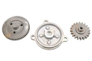 Kawasaki - 08 Kawasaki KFX450R Starter Gears & Cover - Image 2