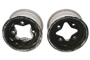 Kawasaki - 04 Kawasaki KFX400 Front Wheels Rims 4/144 10X5.5 LTZ400 - Image 1